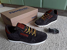 Чоловічі кросівки Reebok Classic Brown коричневі, фото 3