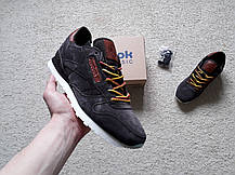 Чоловічі кросівки Reebok Classic Brown коричневі, фото 3