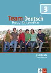 Team Deutsch 3. Підручник з 3 Аудіо-СD Курснімецької мови для молоді, фото 1