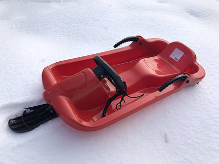 Санки Alpen Drive червоні, фото 2