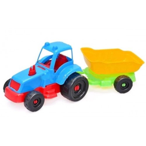 Трактор з причепом 07-711розмір 51х18х21см (Кіндер Вей)