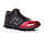 Дитячі кросівки. Підліткові черевики ортопедичні, Португалія Бульдог. Чорні - червоний носок, фото 2