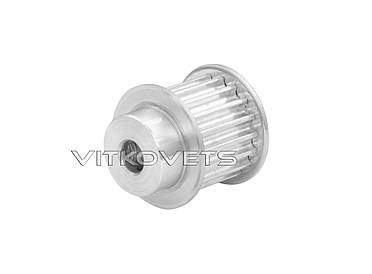 Шків HTD5M-18з-20ш з посадковим отвором 8 мм