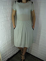 Плаття жіноче " Дебора" оливкове трикотажне люрекс 46-50 48