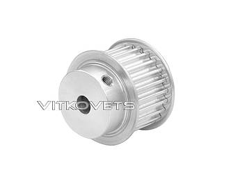 Шків HTD5M-24з-20ш з посадковим отвором 8 мм