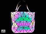 Жіноча сумка Bao Bao Issey Milyake (Бао Бао) хамелеон геометрія рюкзак, фото 4