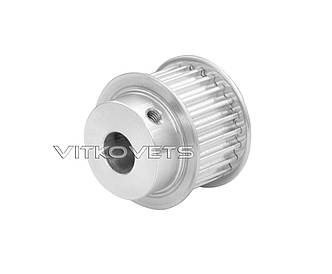 Шків HTD5M-24з-20ш з посадковим отвором 10 мм