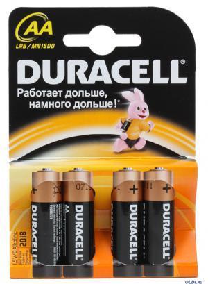 DURAСELL Basic AA бат. алкалінові 1.5 V LR6 8шт Бельгія