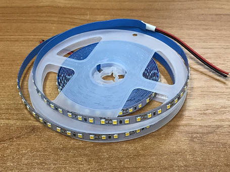 Світлодіодна стрічка Premium SMD 2835/120 12V 2700-3500K IP20 1м на посиленій підкладці Код.59514, фото 3