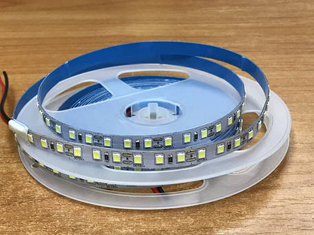 Світлодіодна стрічка Premium SMD 2835/120 12V 6000-8000K IP20 1м на посиленій підкладці Код.59515, фото 1