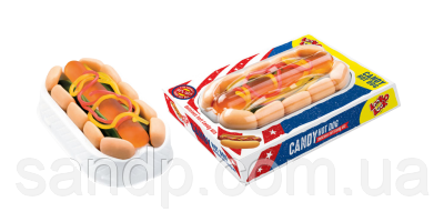 Желейні цукерки CANDY HOT DOG 100 г, фото 2