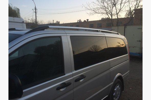 Рейлінги Хром Оригінальний дизайн (середня база) Mercedes Viano 2004-2015 рр.