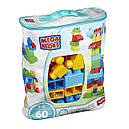 Конструктор Mega Bloks First Builders 60 деталей Блакитний DCH55, фото 3