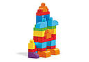Конструктор Mega Bloks First Builders 60 деталей Блакитний DCH55, фото 4