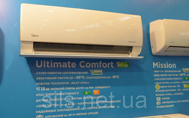 Midea Ultimate Comfort кондиціонер мідея