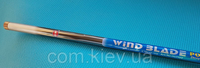 Надійне поплавцеве карбонове махове вудилище Wind Blade Pole 5 м GW