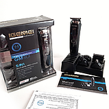 Машинка для стрижки волосся тример 5 в 1 Gemei GM-801, фото 10