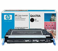 КАРТРИДЖ ОРИГІНАЛЬНИЙ HP Q6470A (НОВИЙ)- Б/В