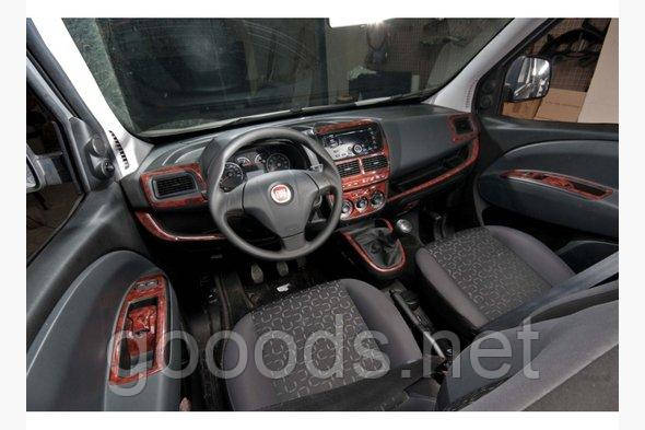 Накладки на панель приборов Fiat Doblo 2009+