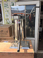 Шприц профессиональный колбасный вертикальный VEKTOR-GRT15L 15 литров