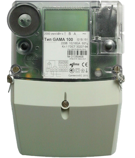 Електролічильник GAMA 100 G1B 164.220.F3 для Зеленого тарифу