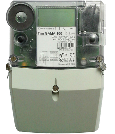 Електролічильник GAMA 100 G1B 164.220.F3 для Зеленого тарифу, фото 1