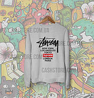 Cвитшот | Толстовка | Supreme x Stussy | Унисекс