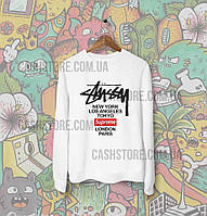 Cвитшот | Толстовка | Supreme x Stussy | Унисекс