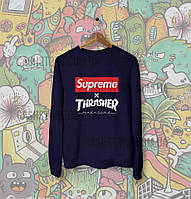 Cвитшот | Толстовка | Supreme x Thrasher | Унисекс