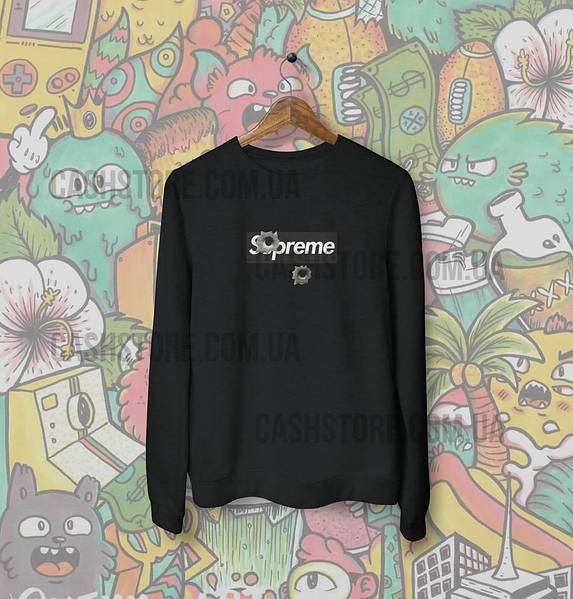 Bullet hole box logo sales
