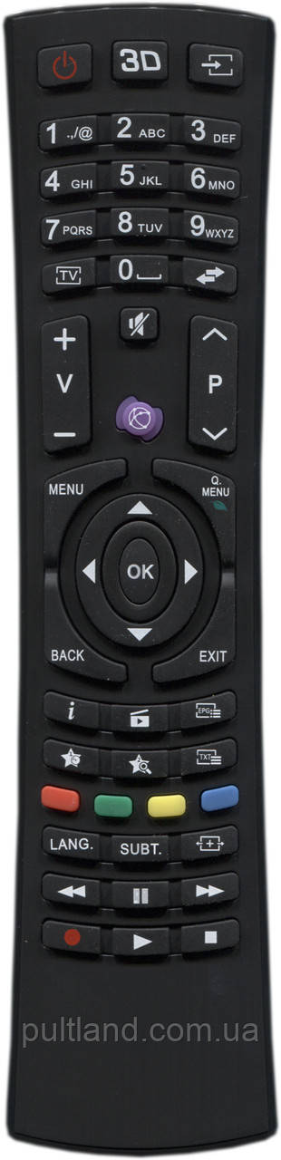 Пульт для телевізора Grundig 1385 3D