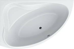 Акрилова ванна SWAN Santa 150х100 лівостороння асиметрична, фото 2