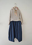 Комплект бохо стиль із натурального льону.  xS-10XXL +size, фото 3