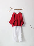 Комплект бохо стиль із натурального льону.  xS-10XXL +size, фото 4