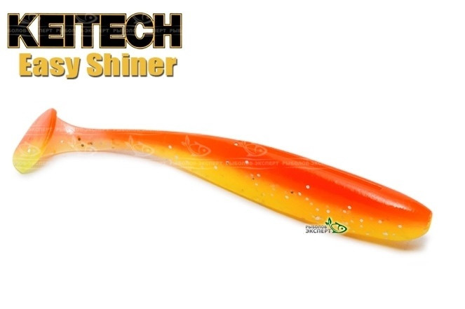Силікон Keitech Easy Shiner 4,5" кольору в асортименті