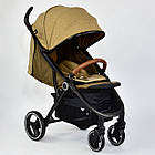 Прогулянкова коляска JOY 6883 колір COFFEE, фото 2