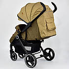 Прогулянкова коляска JOY 6883 колір COFFEE, фото 4