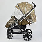 Прогулянкова коляска JOY 6883 колір COFFEE, фото 7