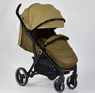 Прогулочная коляска JOY Kamelia 92400 серая с черным, футкавер