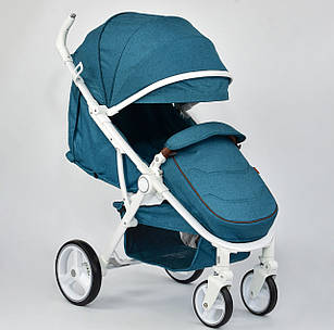 Прогулянкова коляска JOY 6884 колір Бірюза