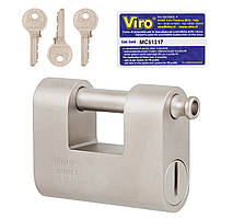 Навісний замок VIRO MONOLITH 4144 3KEY 20,5 мм 13 мм (Італія)