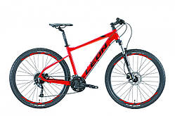 Гірський велосипед LEON XC 70 AL HDD AM 27.5"(червоно-помаранчевий)18r