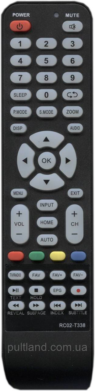 Пульт для телевізора Saturn RC02-T338