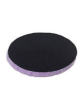 Полірувальний круг гібридна шерсть - Lake Country Purple Foamed Wool Buffing/Polishing 125 мм (58-1255-1), фото 2
