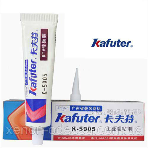Безбарвний клей-герметик багатоцільового призначення KAFUTER 5905