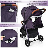 Прогулянкова коляска-книжка трансформер EL Camino ME 1025 X3 Plum, фіолетова, фото 3