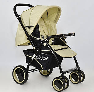 Прогулянкова коляска JOY T 100 колір бежевий
