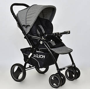 Прогулянкова коляска JOY T 100 колір сірий