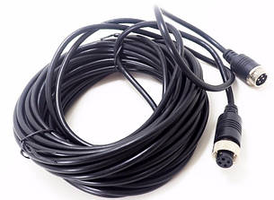 4Pin кабель з фиксаторной гайкою, авіаційний роз'єм