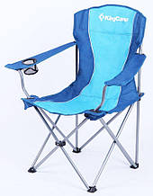 Кресло раскладное KingCamp Arms Chairin Steel KC3818 Blue, синий